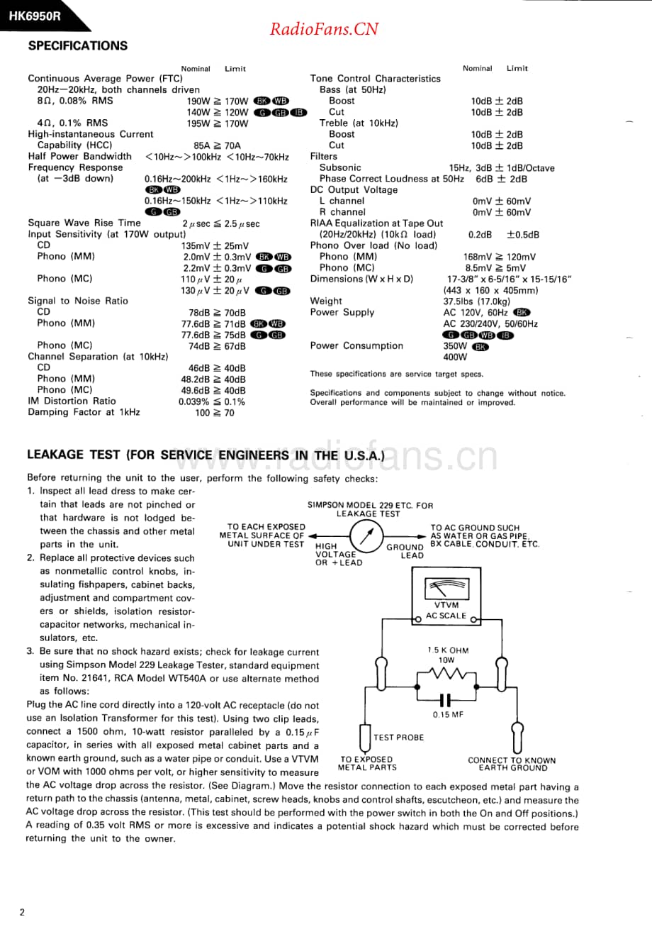 HarmanKardon-HK6950R-int-sm维修电路原理图.pdf_第2页