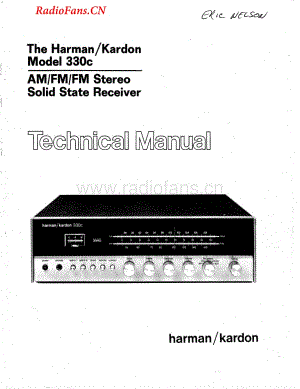 HarmanKardon-330-rec-sm维修电路图 手册.pdf
