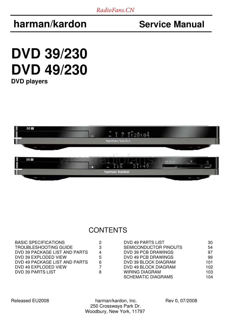 HarmanKardon-DVD49.230-cd-sm维修电路原理图.pdf_第1页
