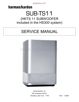 HarmanKardon-SUBTS11-pwr-sm维修电路原理图.pdf