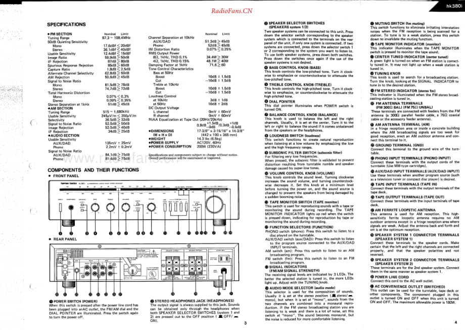 HarmanKardon-HK380I-rec-sm维修电路原理图.pdf_第3页