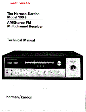 HarmanKardon-100+rec-sm维修电路图 手册.pdf