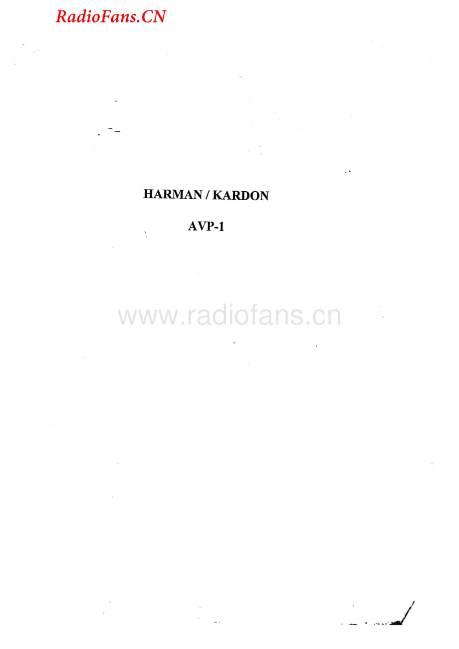 HarmanKardon-AVP1-dsp-sm维修电路图 手册.pdf_第1页