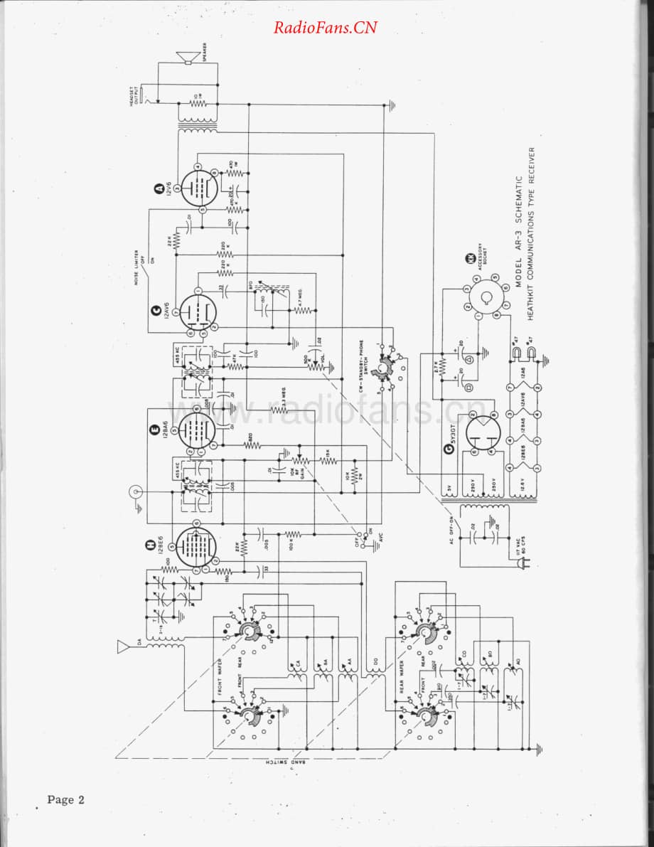 Heathkit-AR3-rec-sm维修电路原理图.pdf_第3页