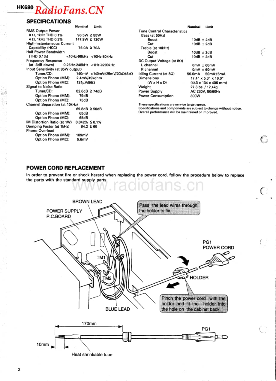 HarmanKardon-680-int-sm维修电路图 手册.pdf_第2页