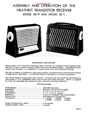 Heathkit-XR1-rec-sm维修电路原理图.pdf