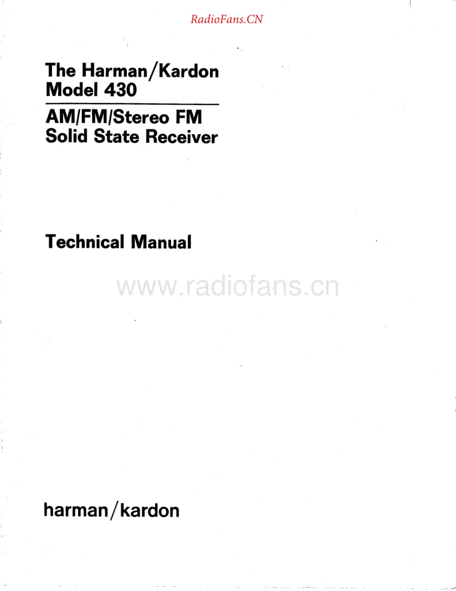 HarmanKardon-HK430-rec-sm维修电路原理图.pdf_第1页