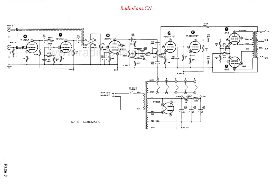 Heathkit-AE7-pwr-sch维修电路原理图.pdf_第1页