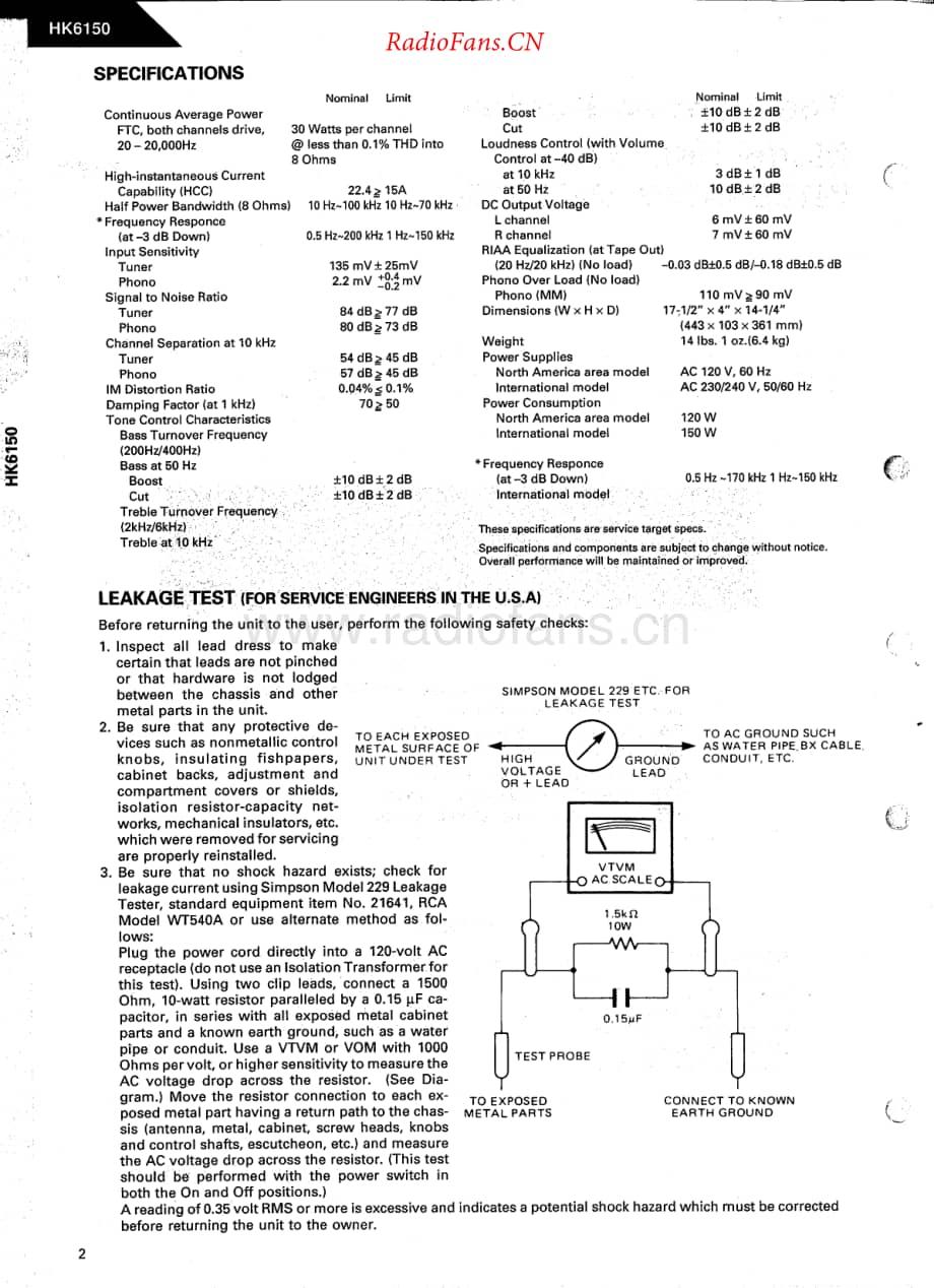 HarmanKardon-HK6150-int-sm维修电路原理图.pdf_第2页