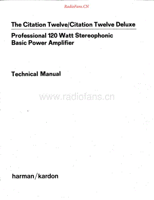 HarmanKardon-Citation12-pwr-sm维修电路原理图.pdf