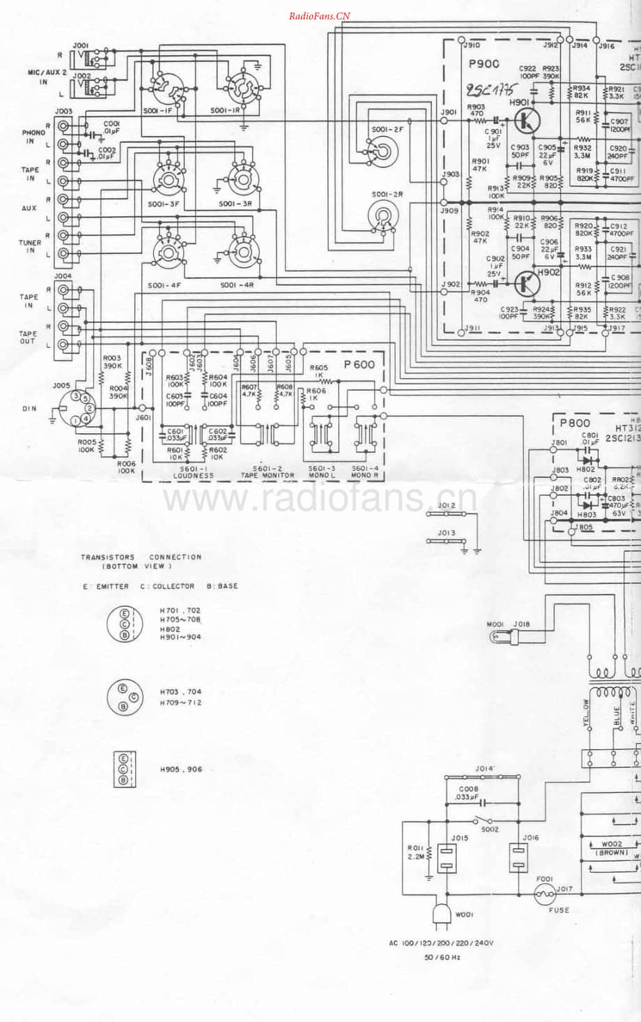 Kenwood-KA1060-int-sch维修电路原理图.pdf_第1页