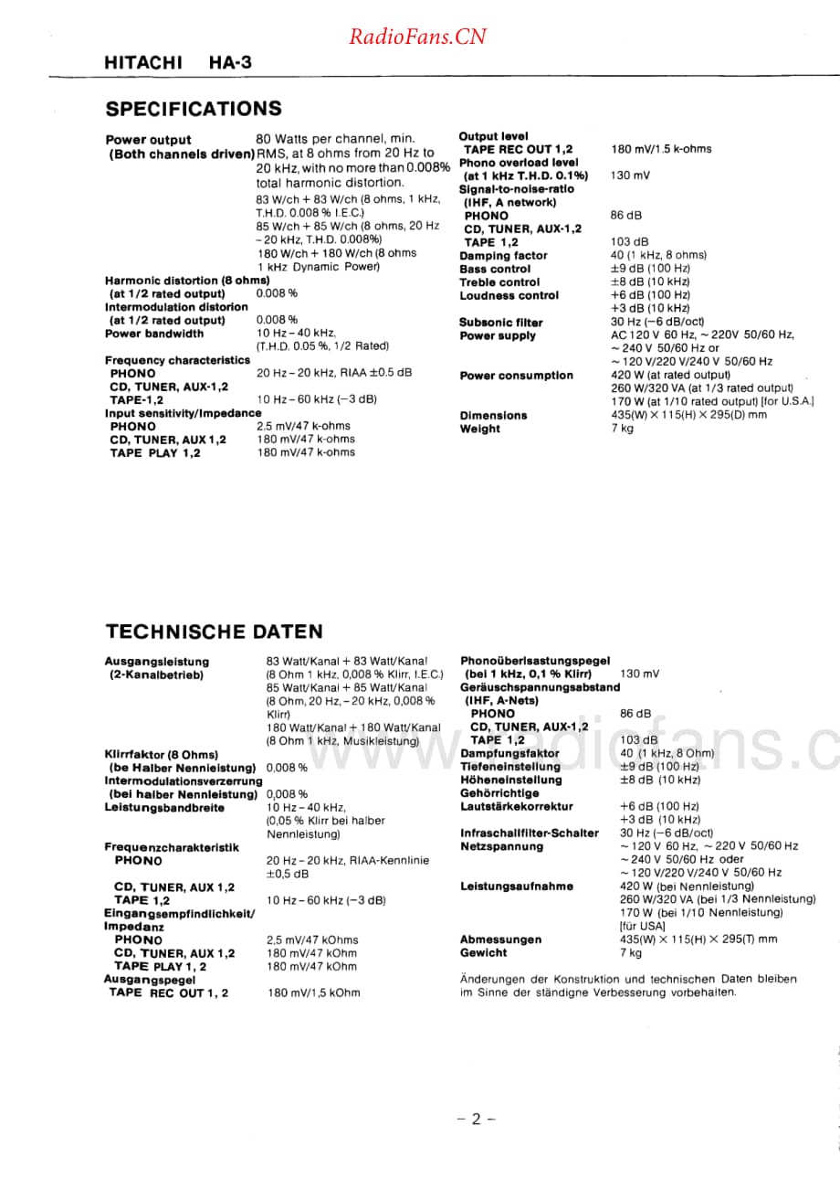 Hitachi-HA3-int-sm维修电路原理图.pdf_第2页