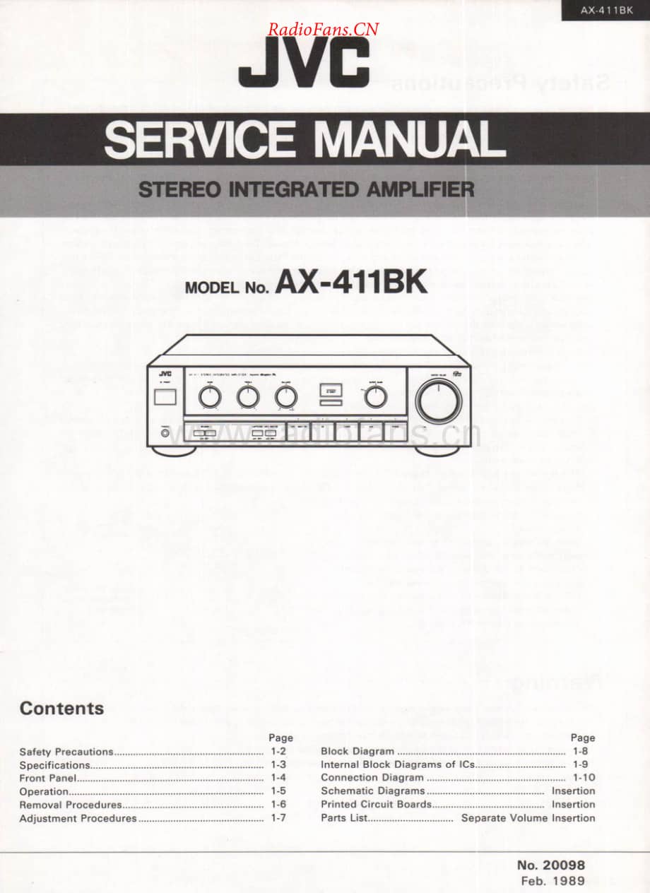 JVC-AX411BK-int-sm维修电路原理图.pdf_第1页