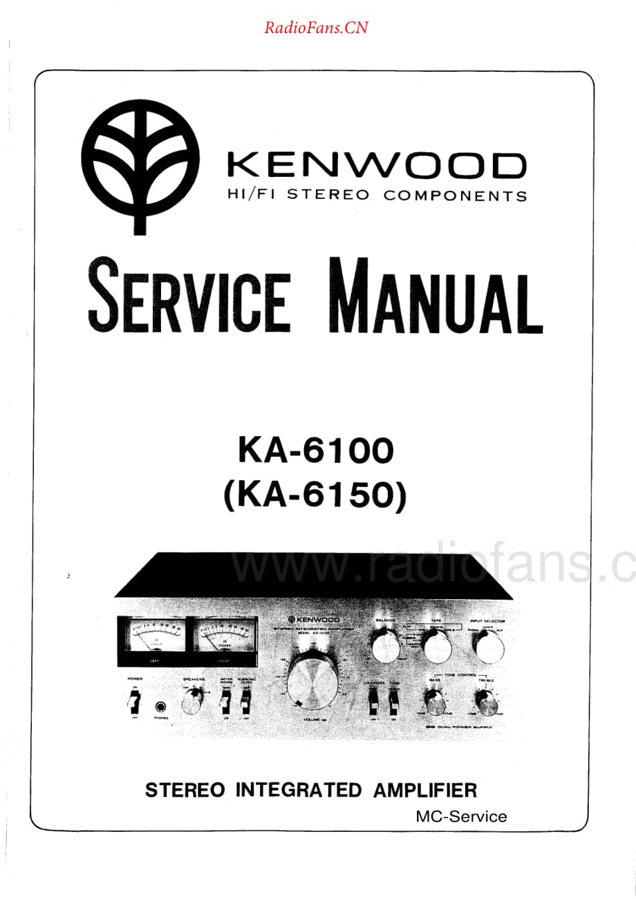 Kenwood-KA6100-int-sm维修电路原理图.pdf_第1页