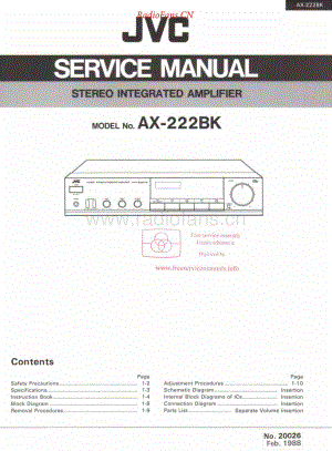 JVC-AX222BK-int-sm维修电路原理图.pdf