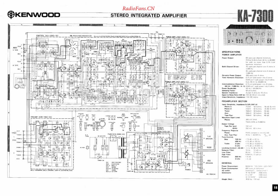 Kenwood-KA7300-int-sch维修电路原理图.pdf_第1页