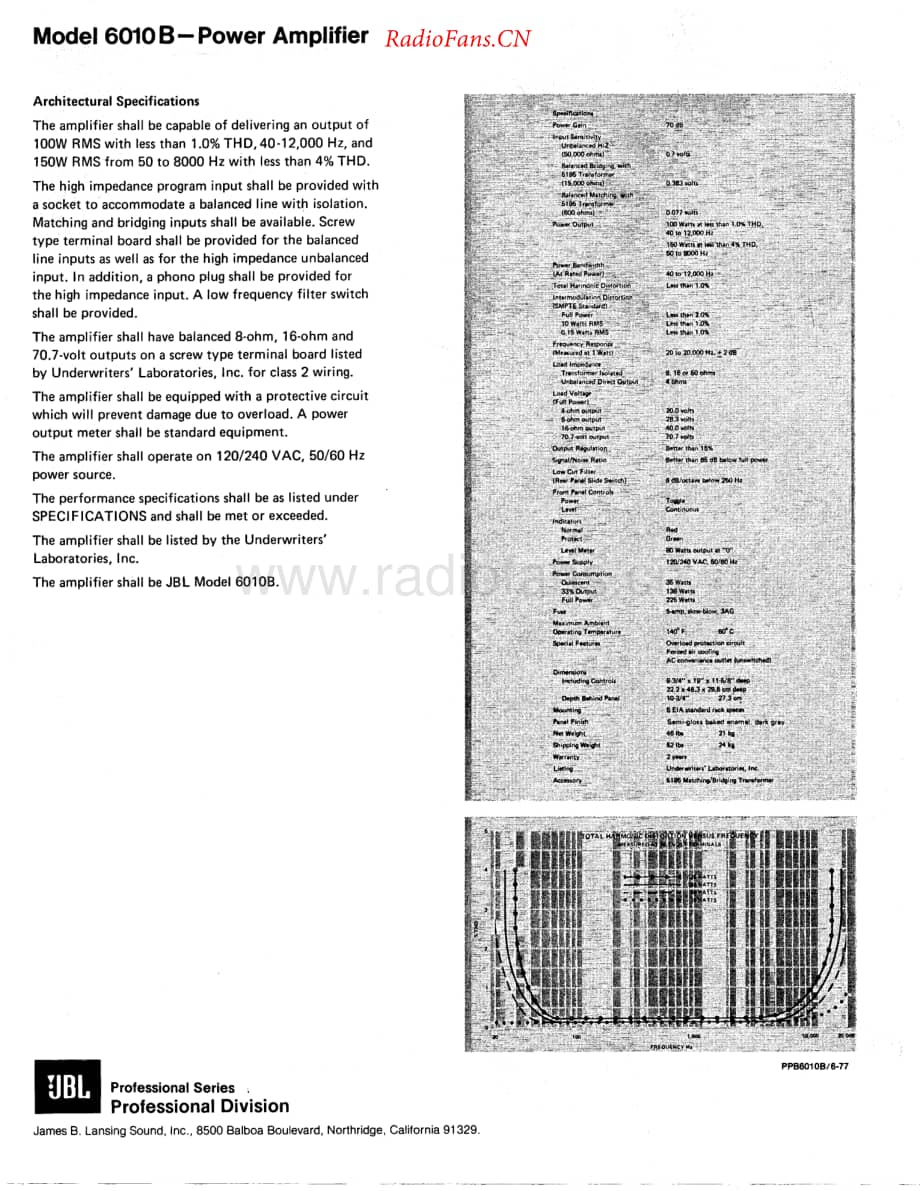 JBL-6010B-pwr-sch维修电路原理图.pdf_第2页