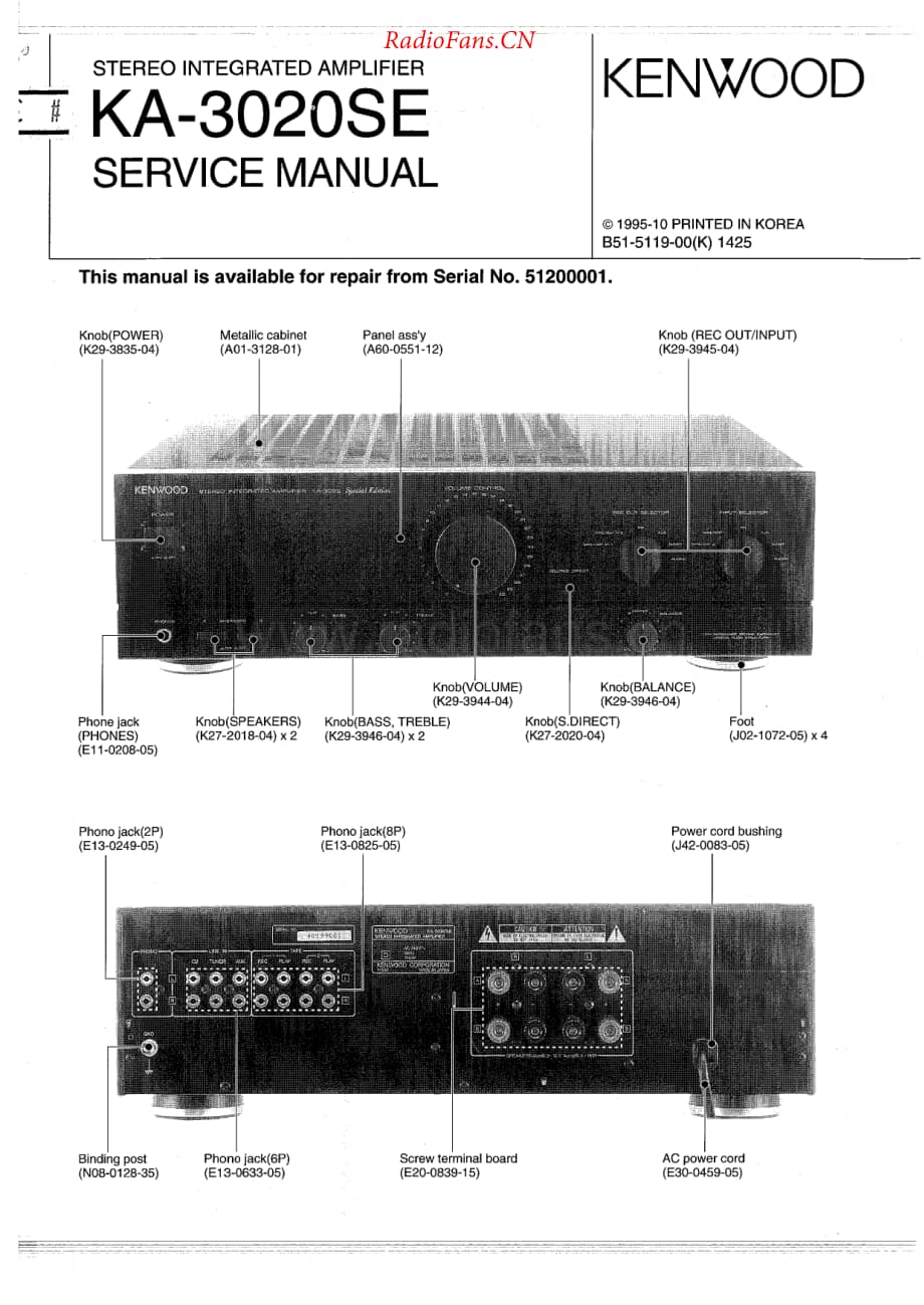 Kenwood-KA3020SE-int-sm维修电路原理图.pdf_第1页