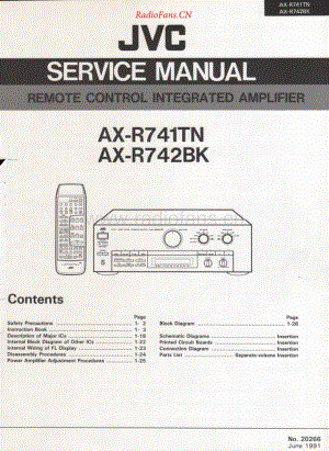 JVC-AXR742BK-int-sm维修电路原理图.pdf