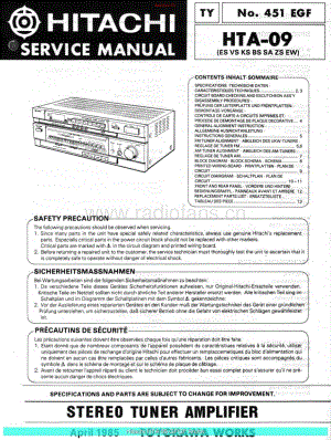 Hitachi-HTA09-rec-sm维修电路原理图.pdf