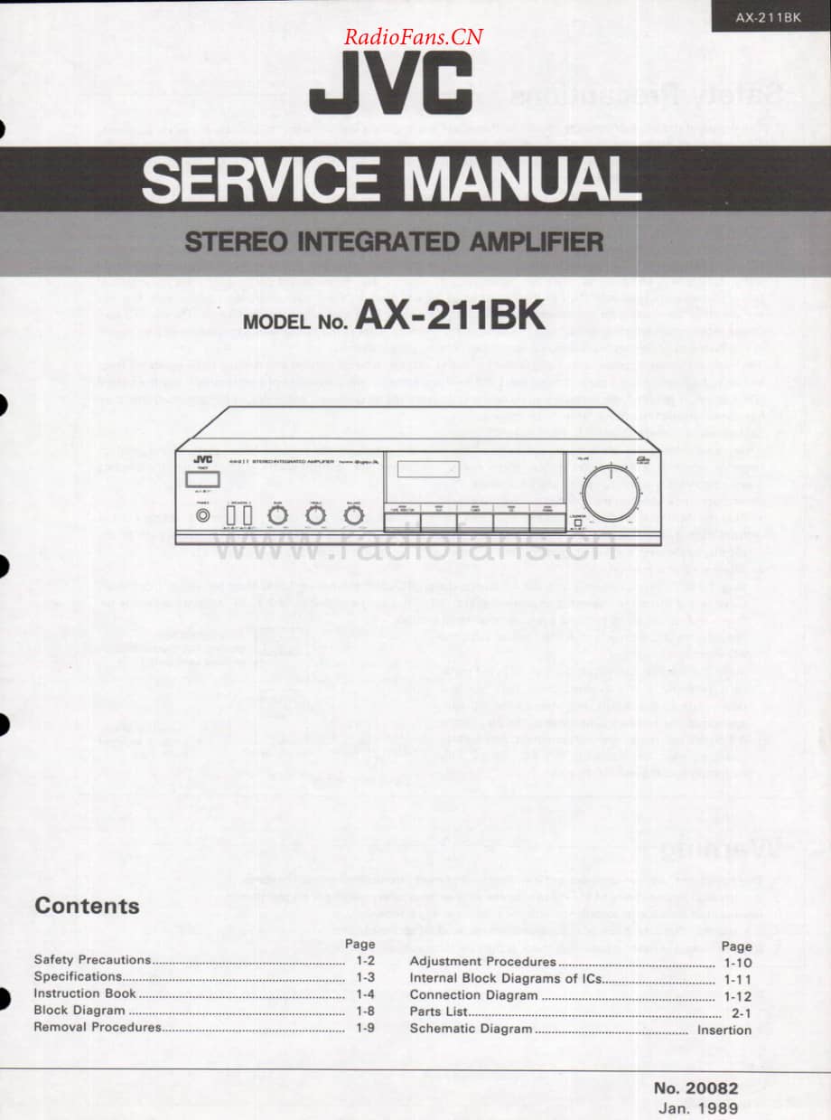 JVC-AX211BK-int-sm维修电路原理图.pdf_第1页