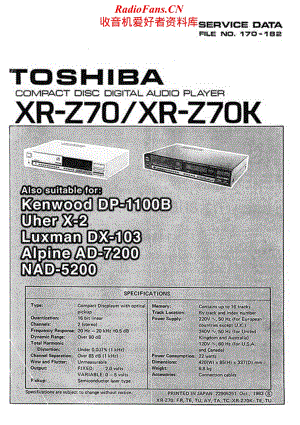 Kenwood DP1100B-tape-sm维修电路原理图.pdf