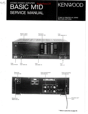 Kenwood-BasicM1D-pwr-sm维修电路原理图.pdf