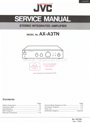 JVC-AXA3TN-int-sm维修电路原理图.pdf