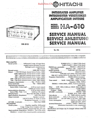Hitachi-HA610-int-sm维修电路原理图.pdf