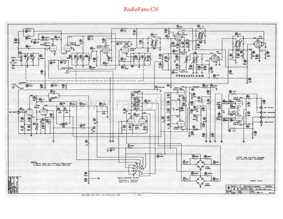 HHScott-333A-tun-sch维修电路原理图.pdf_第1页
