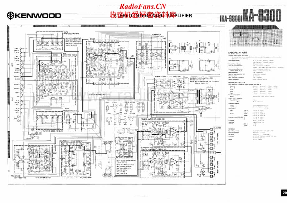 Kenwood-KA9800-int-sch维修电路原理图.pdf_第1页