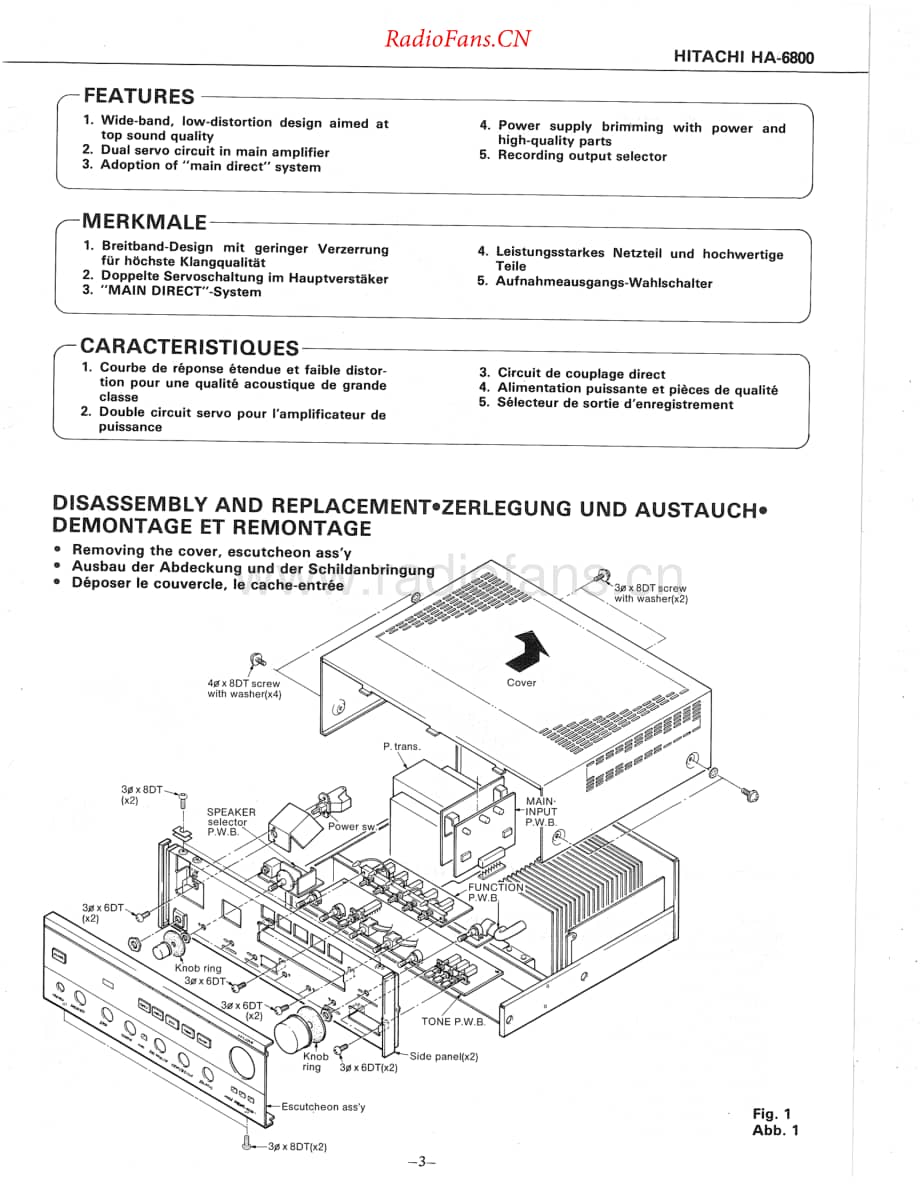 Hitachi-HA6800-int-sm维修电路原理图.pdf_第3页