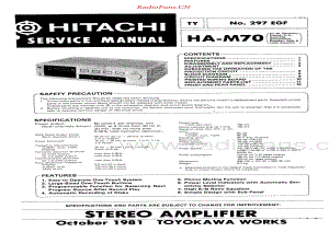 Hitachi-HAM70-int-sm维修电路原理图.pdf