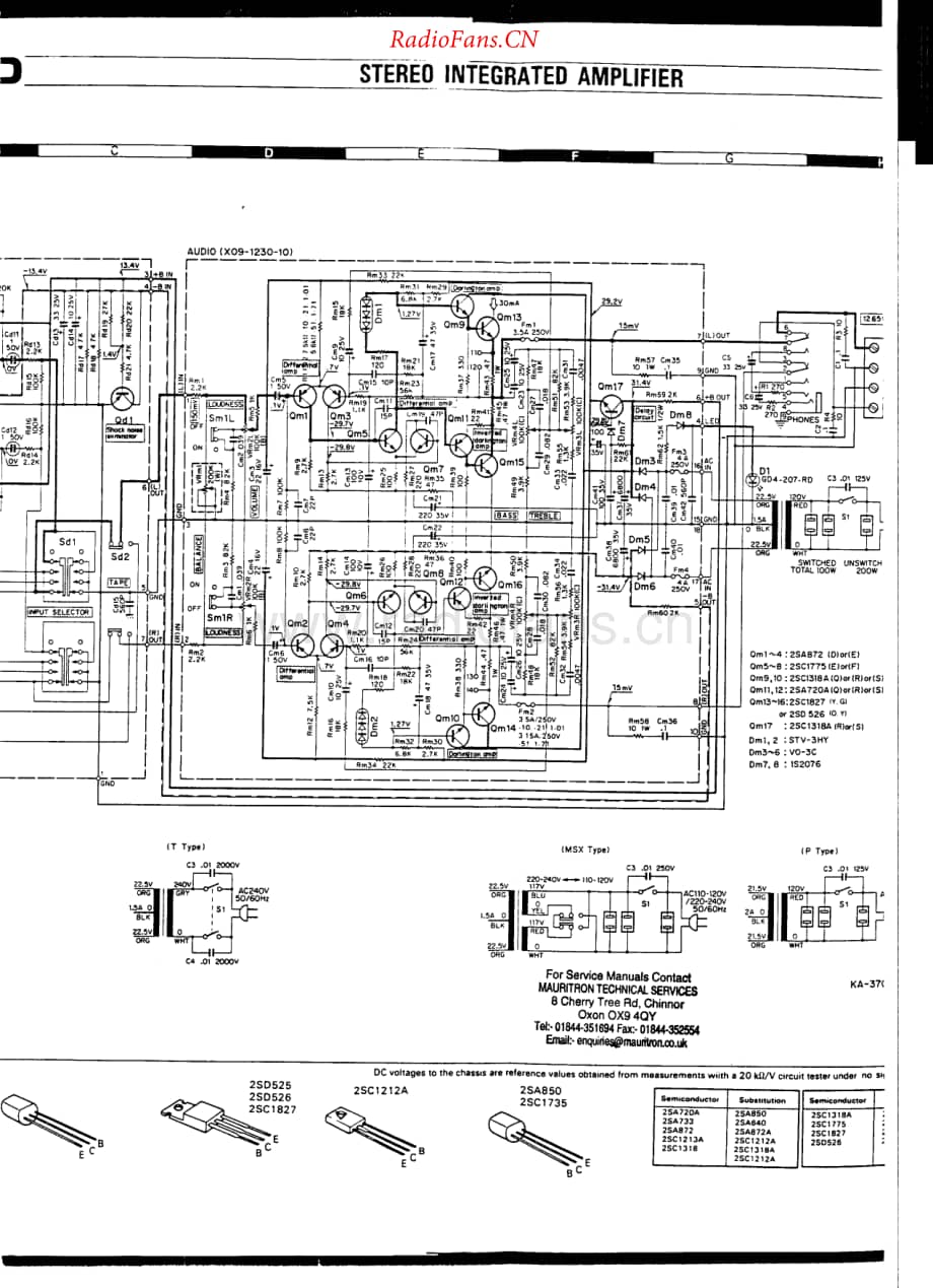 Kenwood-KA3750-int-sch维修电路原理图.pdf_第2页