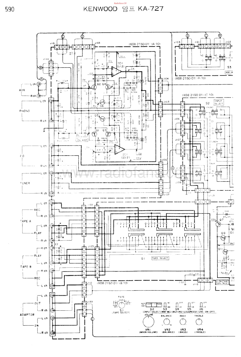 Kenwood-KA727-int-sch维修电路原理图.pdf_第3页