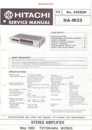 Hitachi-HAM33-int-sm维修电路原理图.pdf