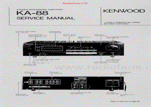 Kenwood-KA88-int-sm维修电路原理图.pdf