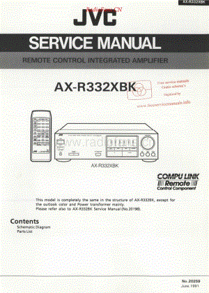 JVC-AXR332XBK-int-sm维修电路原理图.pdf