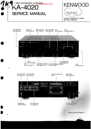 Kenwood-KA4020-int-sm维修电路原理图.pdf