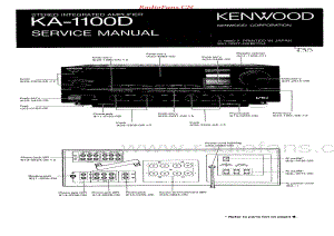 Kenwood-KA1100D-int-sm维修电路原理图.pdf