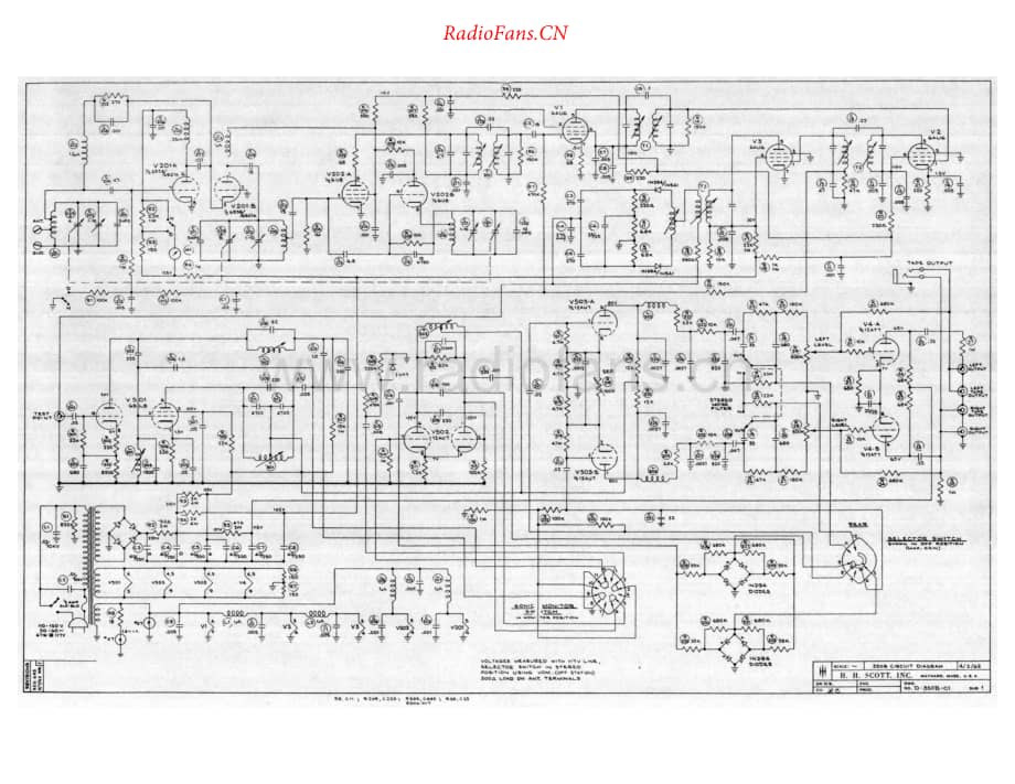 HHScott-350B-tun-sch维修电路原理图.pdf_第1页