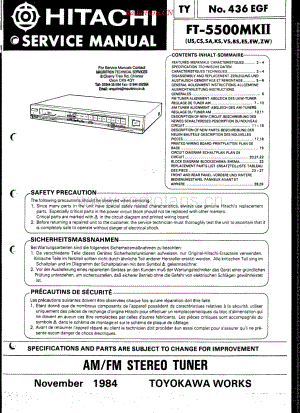 Hitachi-FT5500MK2-tun-sm维修电路原理图.pdf