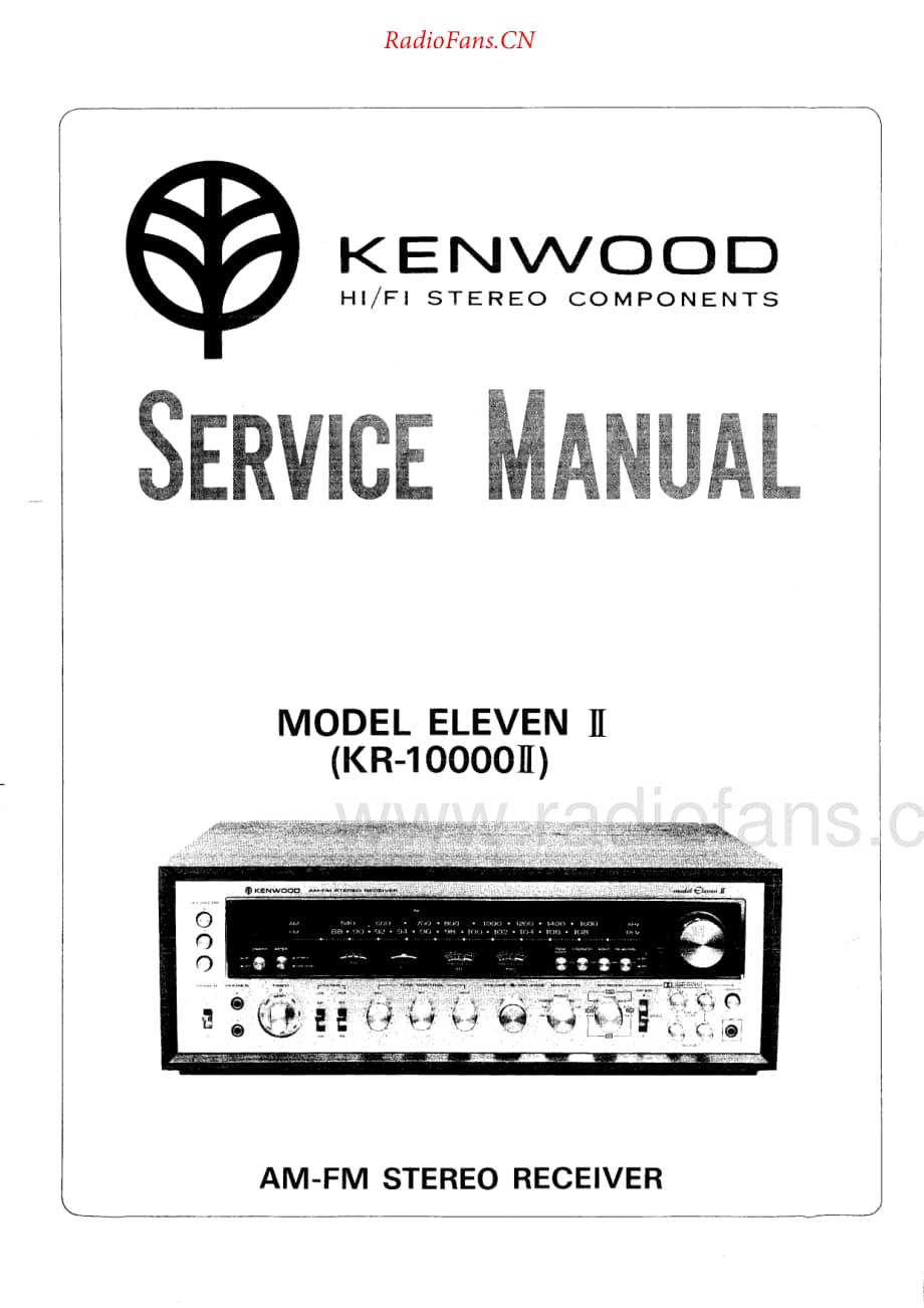 Kenwood-Elevenll-rec-sm维修电路原理图.pdf_第1页