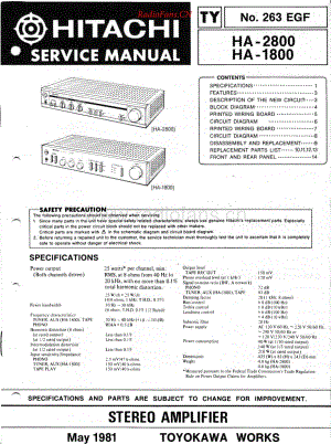 Hitachi-HA2800-int-sm维修电路原理图.pdf