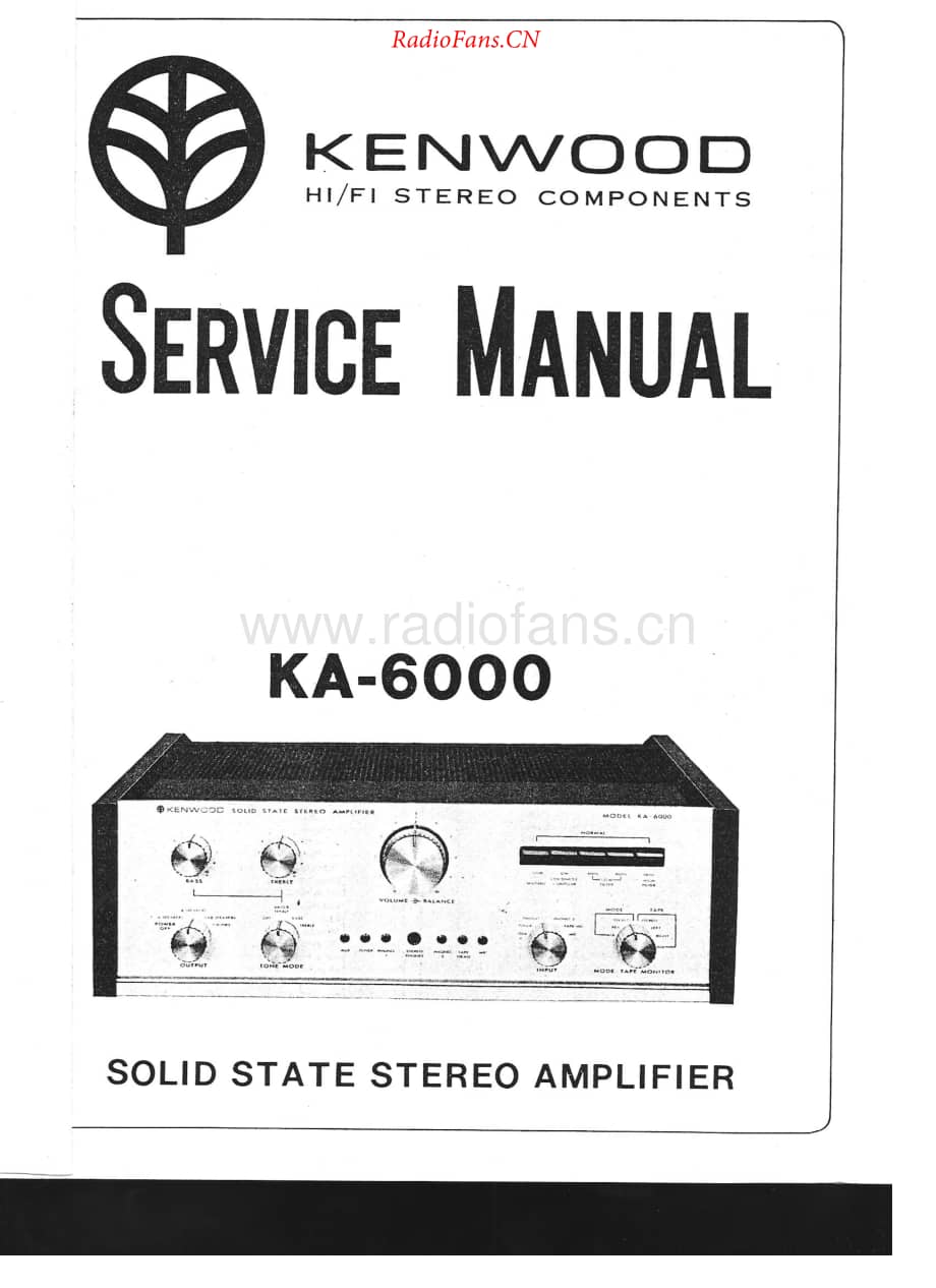 Kenwood-KA6000-int-sm维修电路原理图.pdf_第1页