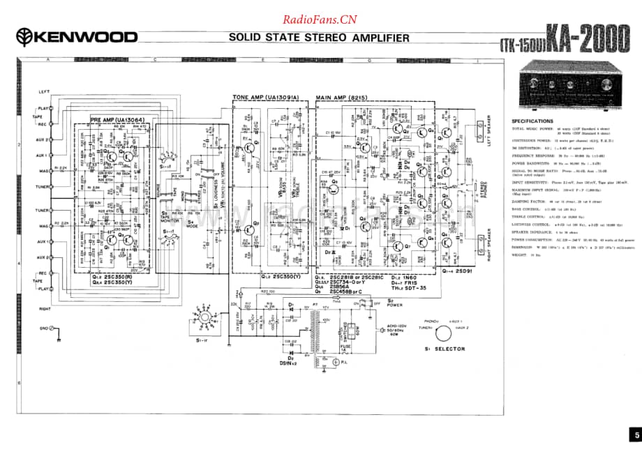 Kenwood-KA2000-int-sm维修电路原理图.pdf_第1页