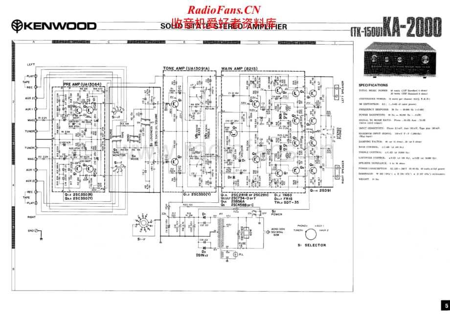 Kenwood-TK150U-int-sm维修电路原理图.pdf_第1页