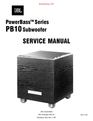 JBL-PB10-sub-sm维修电路原理图.pdf