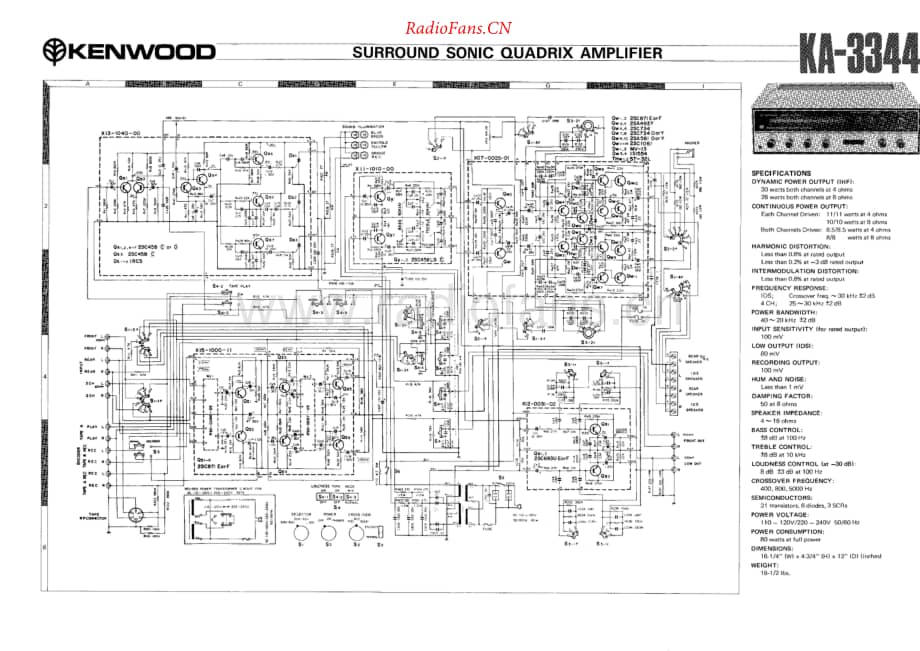 Kenwood-KA3344-int-sch维修电路原理图.pdf_第1页