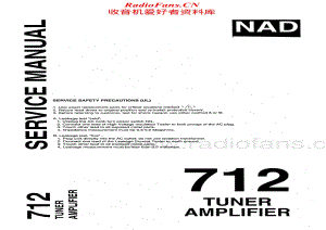NAD-712-rec-sm维修电路原理图.pdf